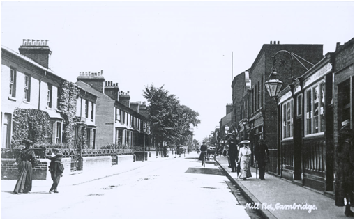 The lady in the hat on Mill Road – MRHS Cambridge Collection 