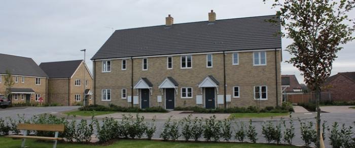 New council homes in Foxton