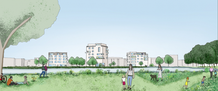 Northstowe Phase 3A artist's impression
