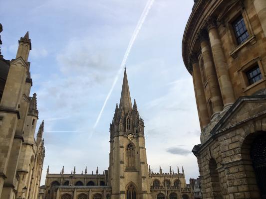 Oxford University spires