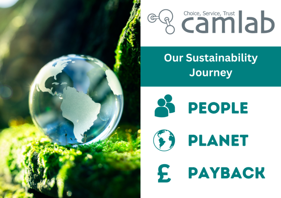 Camlabs Sustainability Journey