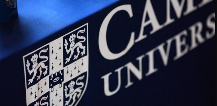   Cambridge University shield  Credit: Sir Cam
