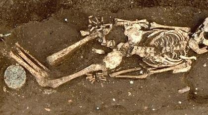 skeleton - Image credit:  Directorate General of Antiquities (Lebanon)