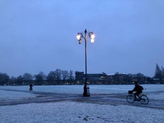 Snow in Cambridge