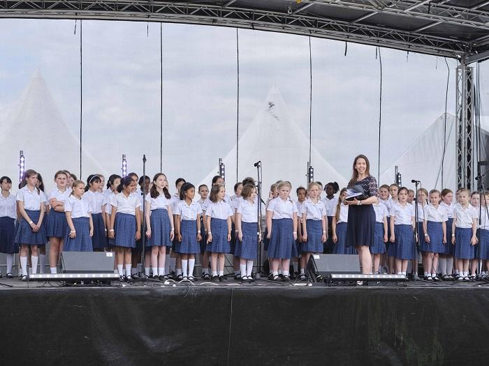 St Mary's School choir 