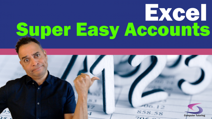 Excel Super Easy Accounts Poster File