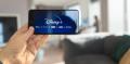 Disney logo on a mobile phone screen