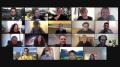 Collaboration team has daily virtual meetings 