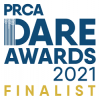 DARE awards finalist graphic