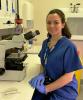 Delia Androni, from Cambridge IVF, received the Iwan Lewis-Jones Memorial Prize 