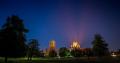 Ely Cathedral is lit up on World Alzheimer's Day in suport of ARUK's #ShareTheOrange campaign - credit James Billings Photography 
