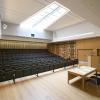 The McGrath Centre auditorium, a flexible and modern event space in Central Cambridge.