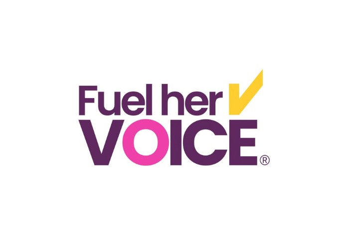 Fuel her Voice logo